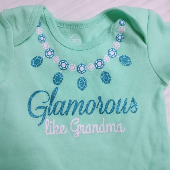 🍒 Sparkly ✨ Set of 2 Onesies - Picture 2 of 5